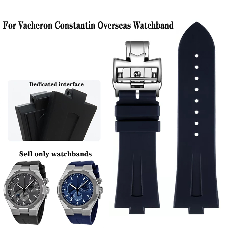 Luxury Watch Constantine - Silicone Rubber Watchbands For Vacheron Constantin