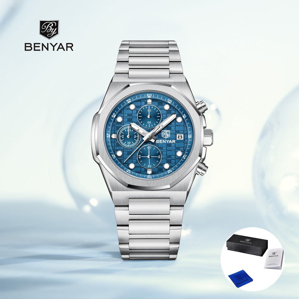 Luxury Watch Hand - 2025 New BENYAR Men's Watches Top