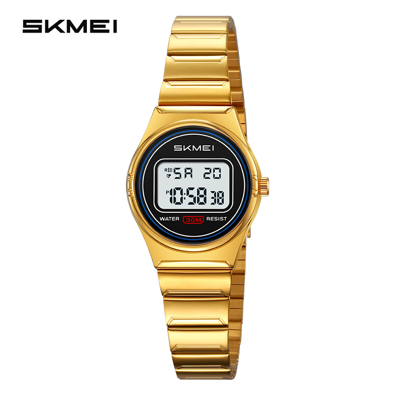 Luxury Watch Exhibition - SKMEI 2338 Watch Small Digital Stainless
