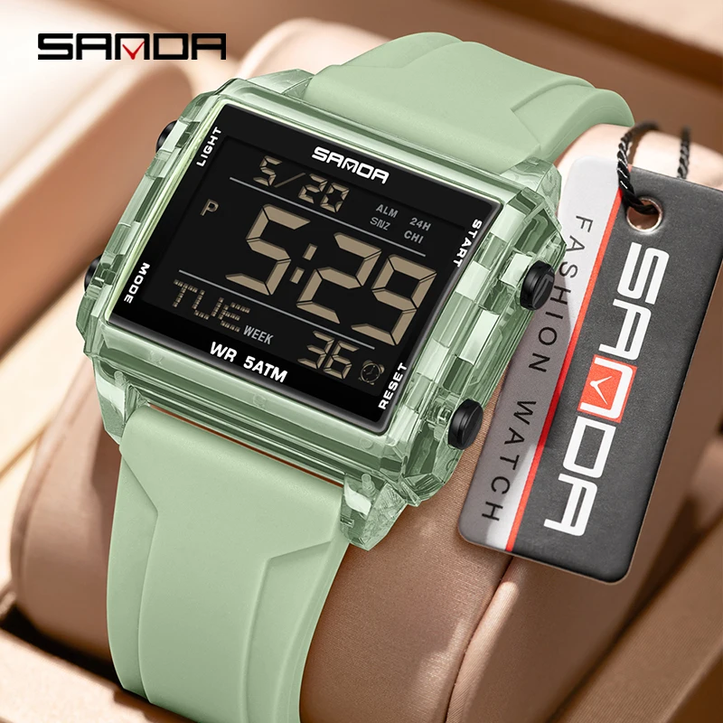 Luxury Watch Brands In World - SANDA Brand Fashion Watch for Men