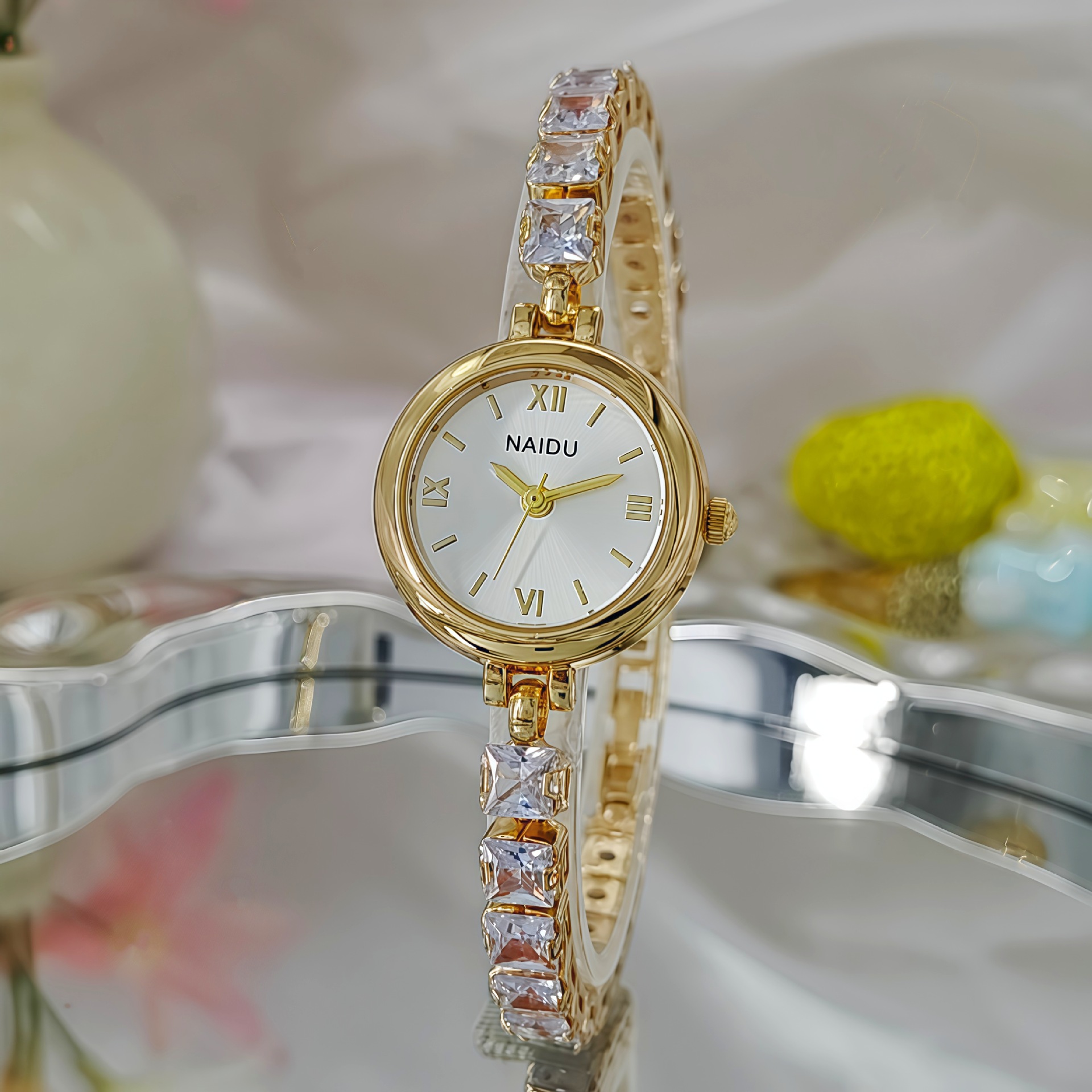 Luxury Watch Level - New Fashion Diamond-encrusted Bracelet Watch for