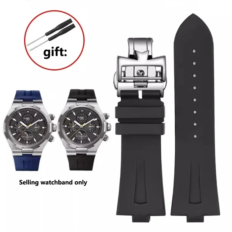 Luxury Watch Constantine - Silicone Rubber Watch Band For Vacheron