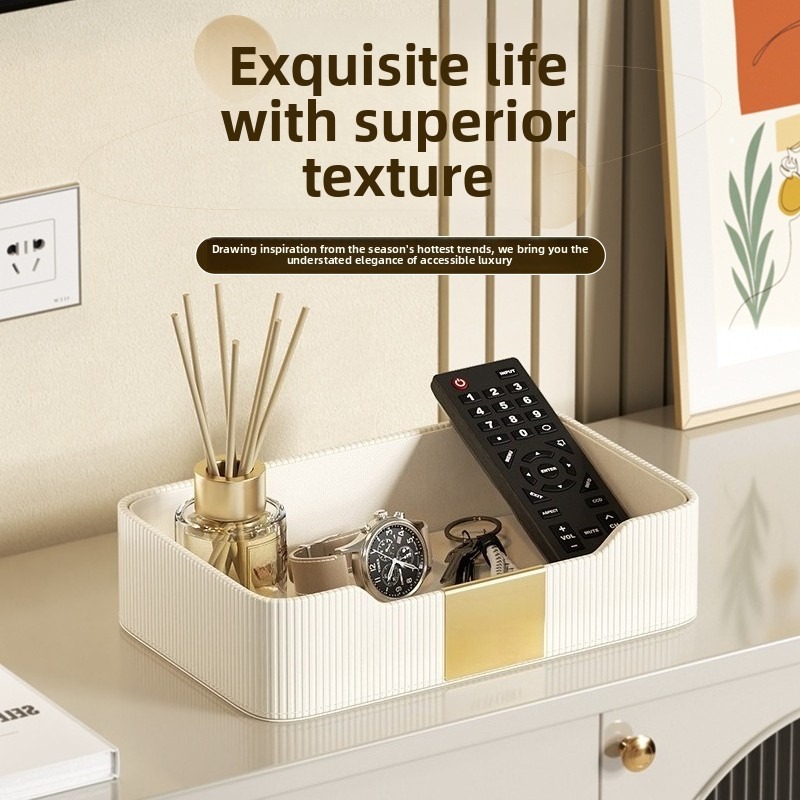 PU Leather Desk Tray - Multi-L - Luxury Watch Level review and price