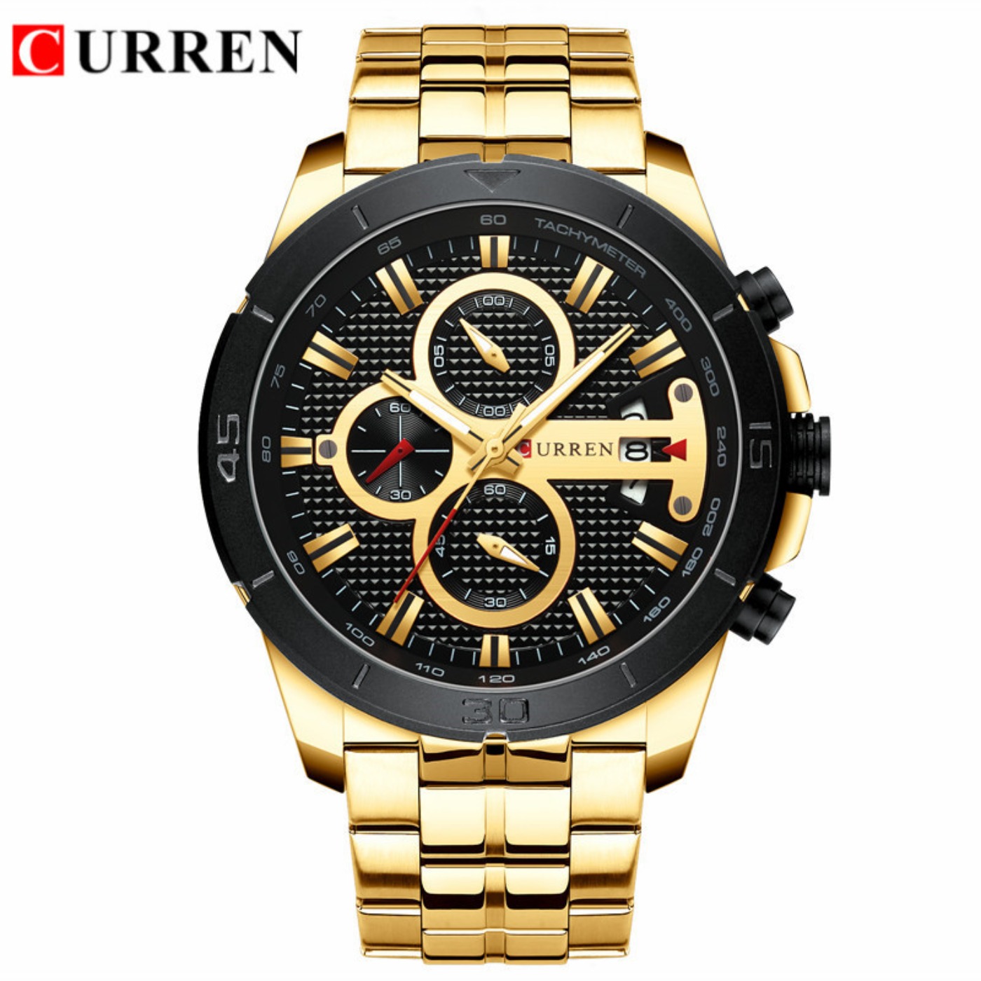CURREN Watch Men Waterproof Ch - Luxury Watch Brand review and price