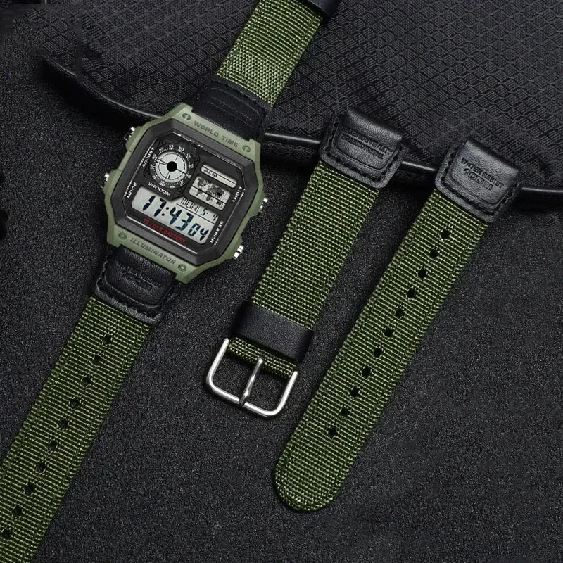 18mm Nylon Watch Strap for Cas - Luxury Watch Casio review and price