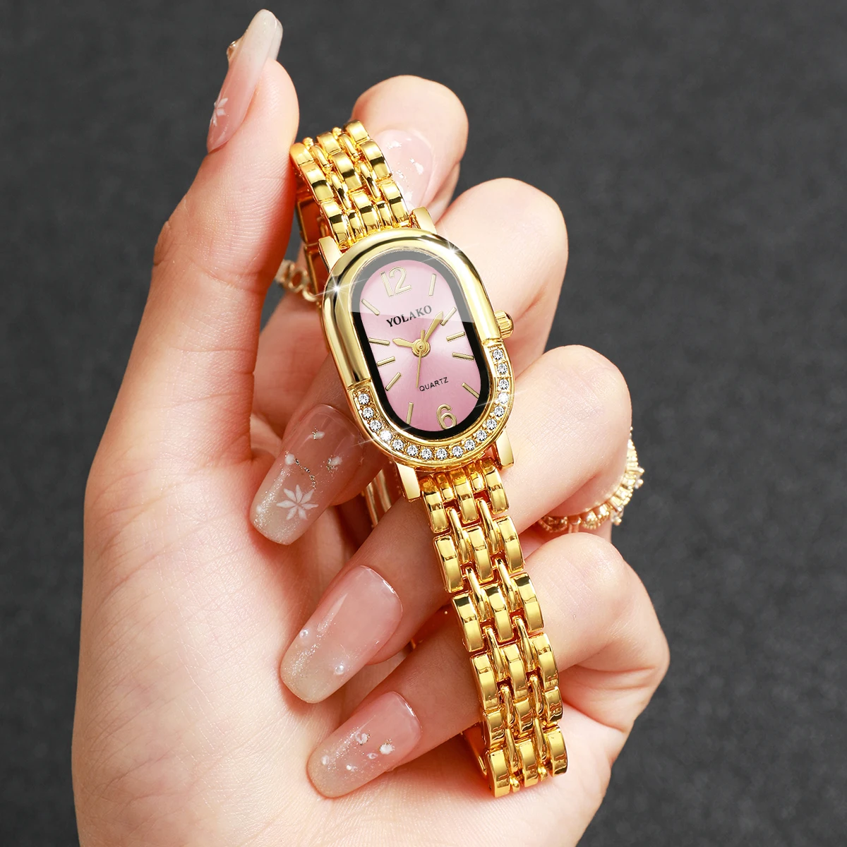 Luxury Rhinestone Women Quartz - Luxury Watch Case Travel review and price