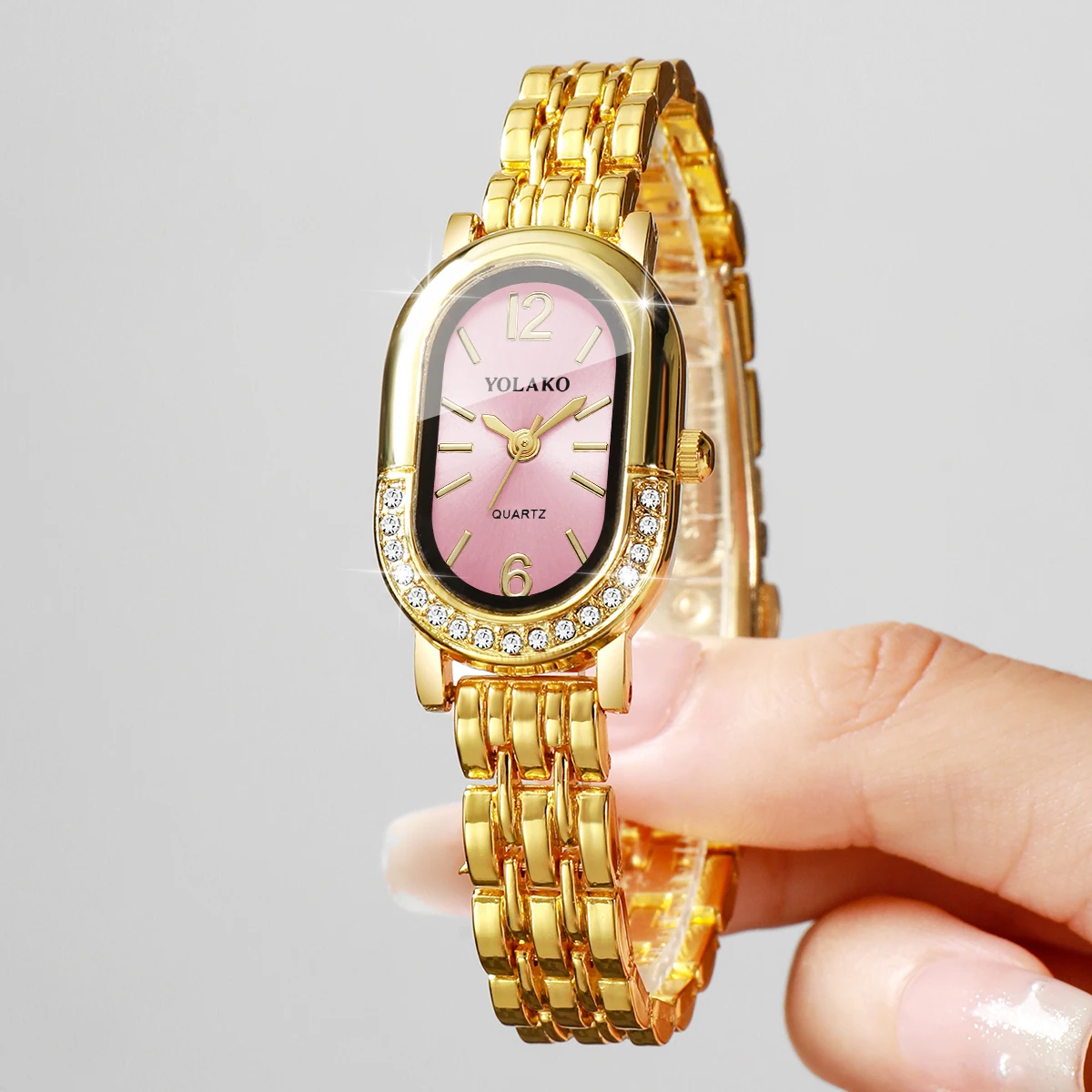 Luxury Rhinestone Women Quartz - Luxury Watch Case Travel review and price