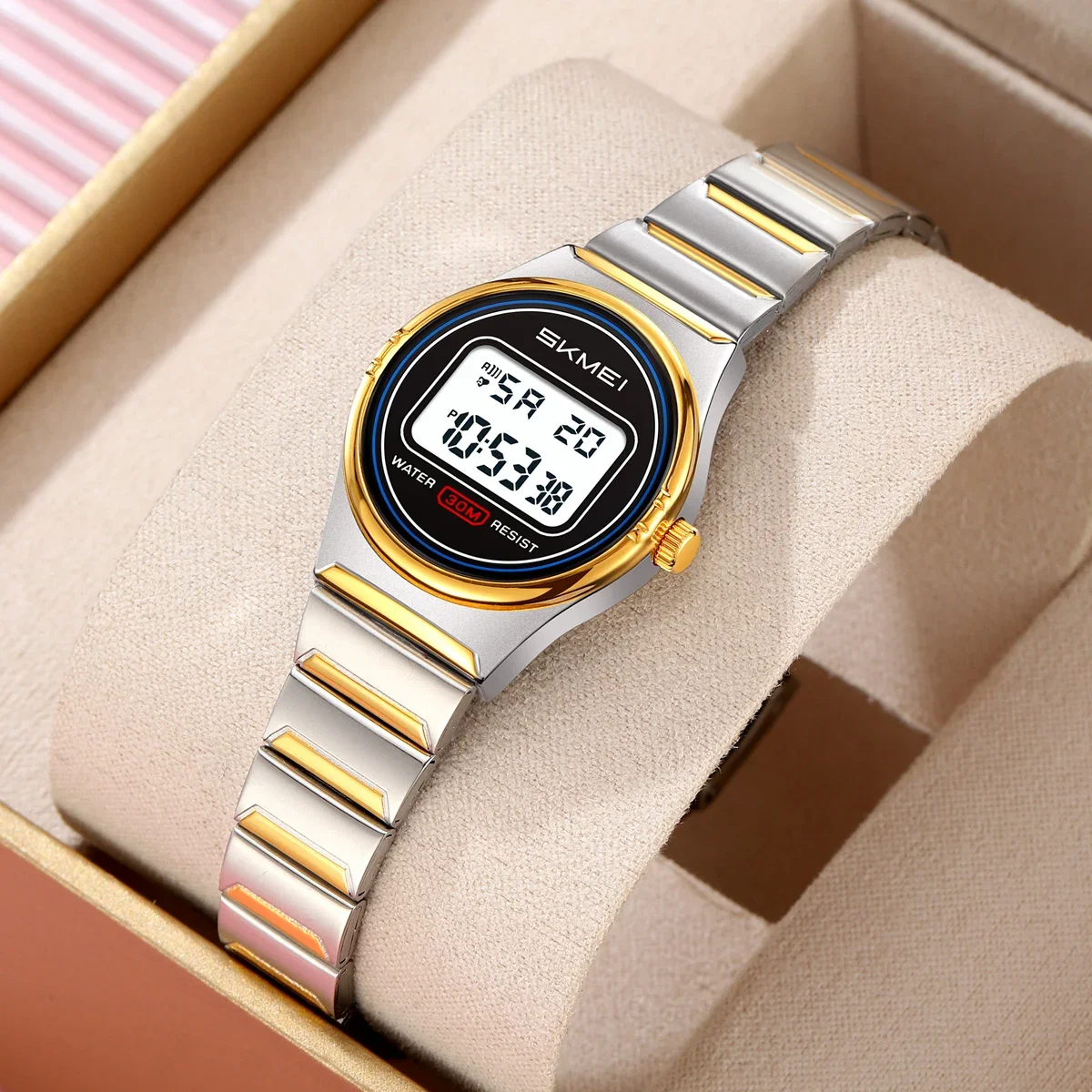 SKMEI 2338 Watch Small Digital - Luxury Watch Exhibition review and price