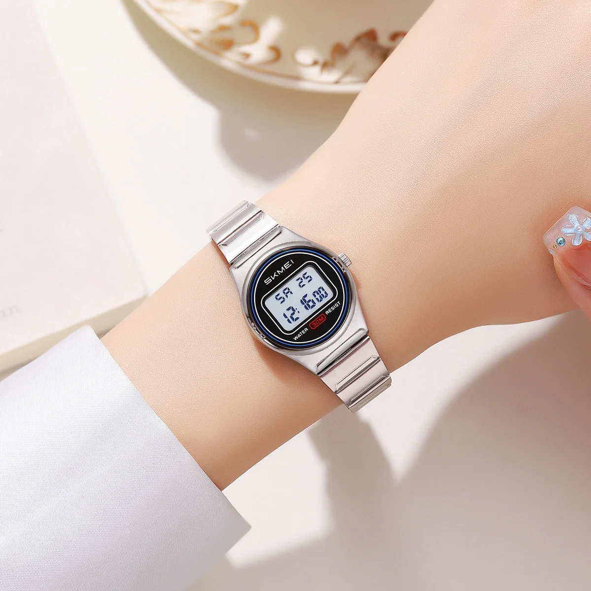 SKMEI 2338 Watch Small Digital - Luxury Watch Exhibition review and price