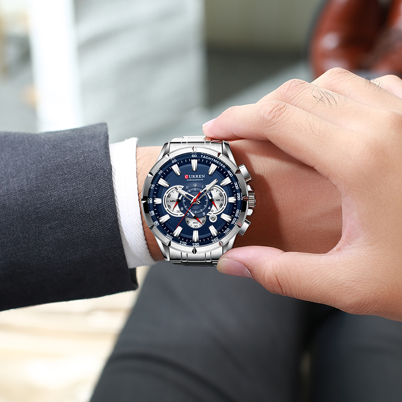 CURREN Wrist Watch Men Waterpr - Luxury Watch Exhibition review and price