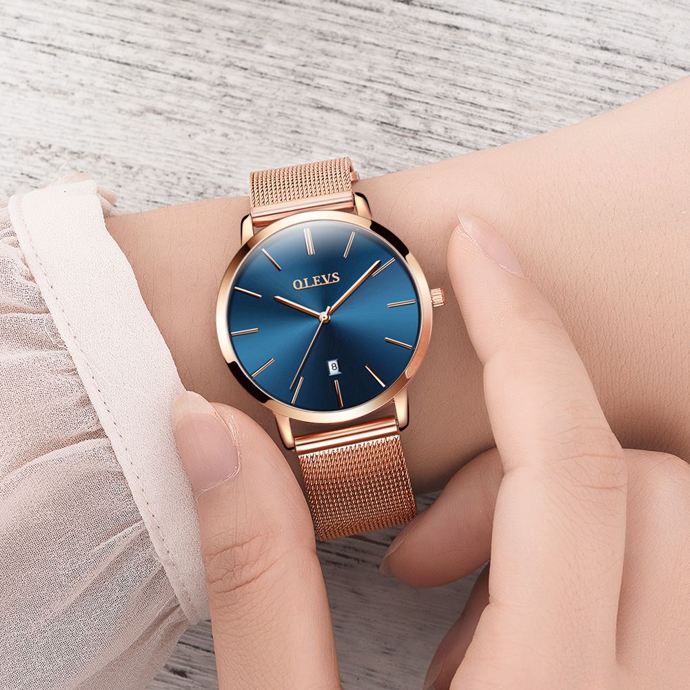OLEVS Watches For Women Quartz - Luxury Watch Case Travel review and price