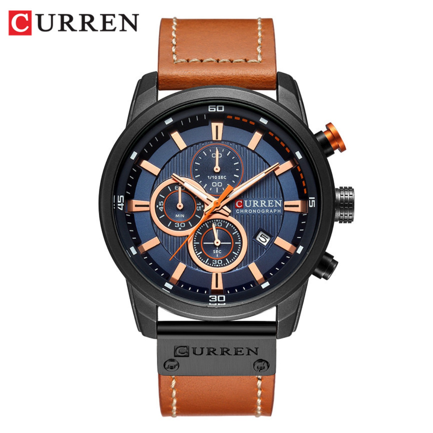 CURREN Fashion Date Quartz Men - Luxury Watch Brands review and price
