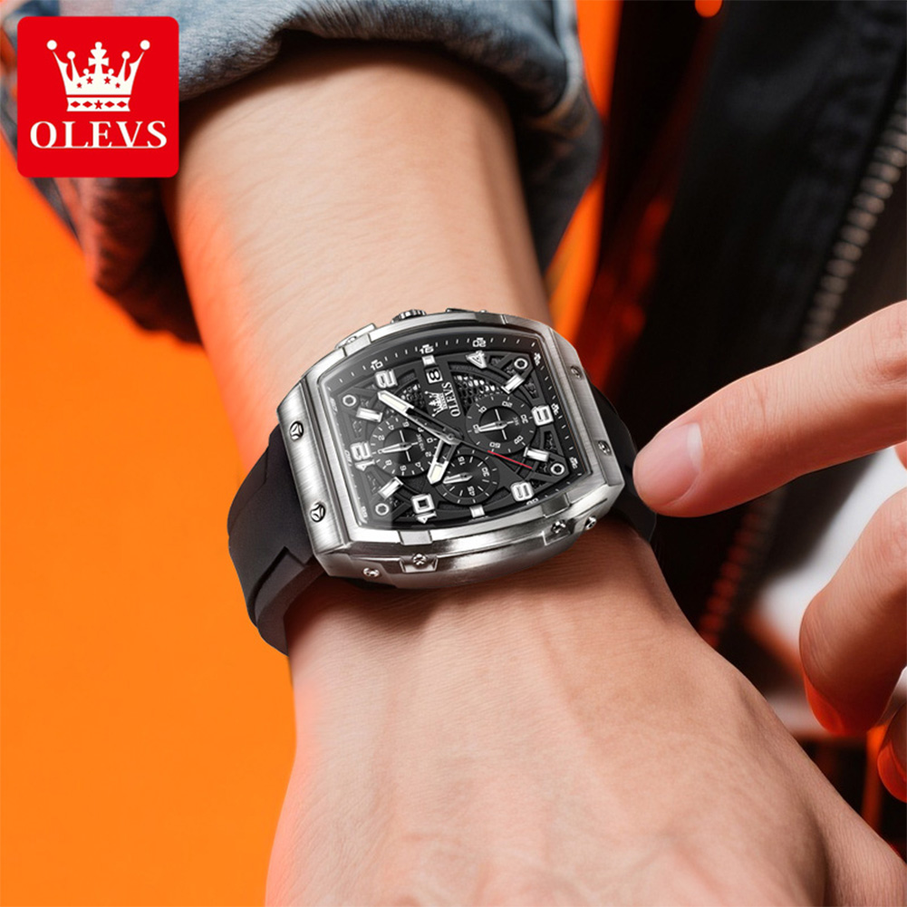 OLEVS Men Watches 2976 Luxury  - Luxury Watch Exhibition review and price