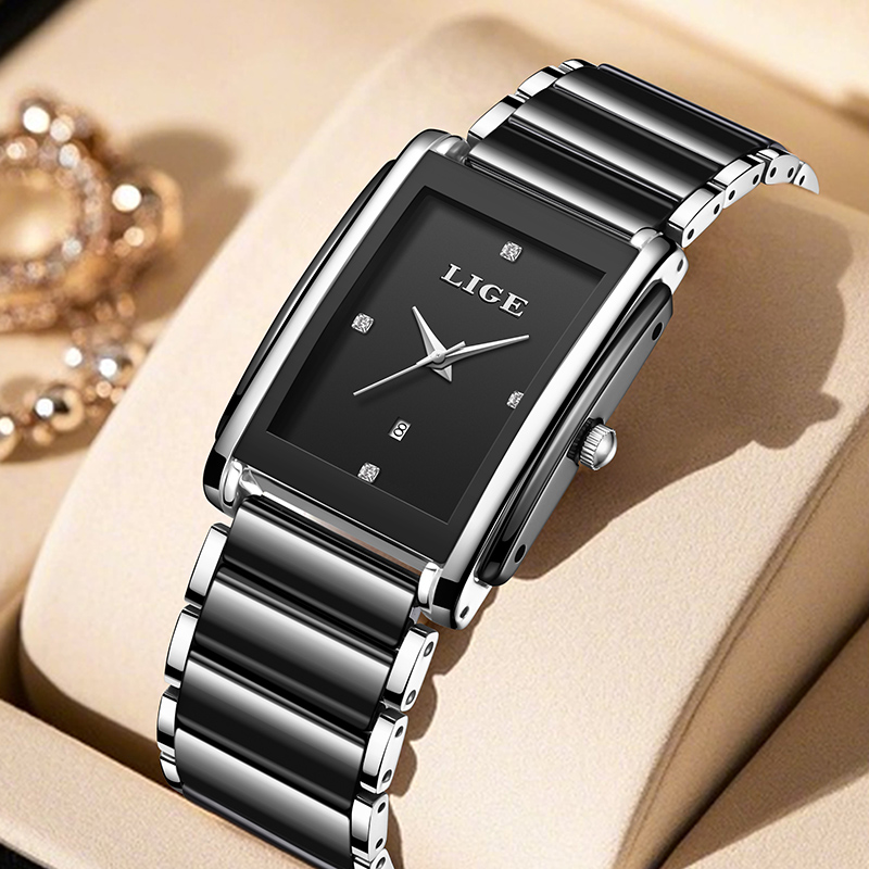 LIGE New Luxury Women Watches  - Luxury Watch Case Travel review and price