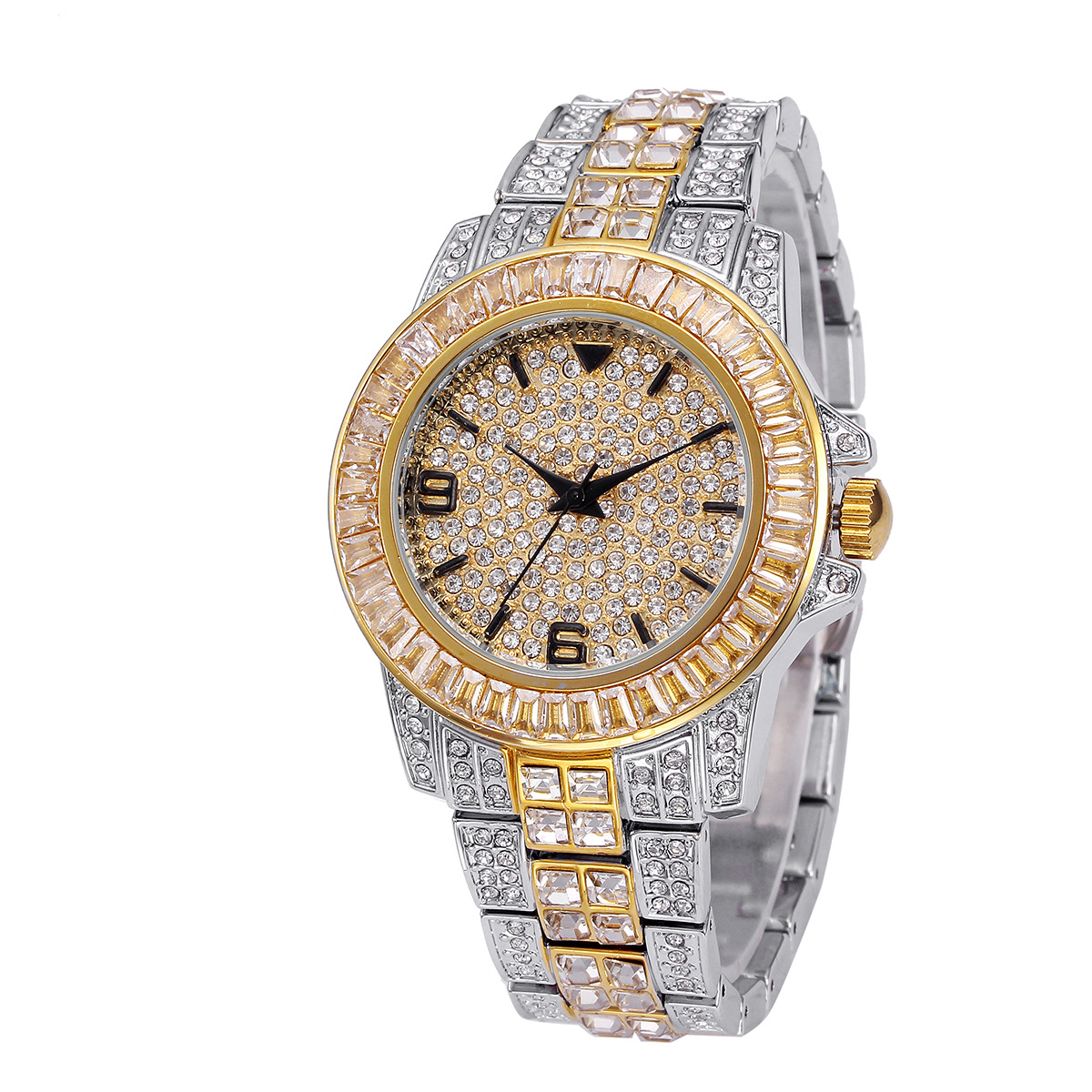 Luxury Full Stone Quartz Watch - Luxury Watch For Women review and price