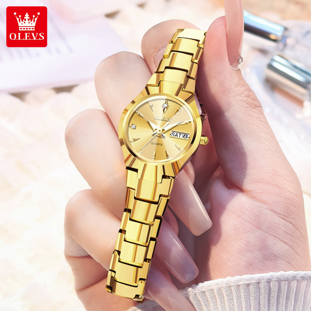OLEVS Ladies Watch 8697 Luxury - Luxury Watch For Women review and price