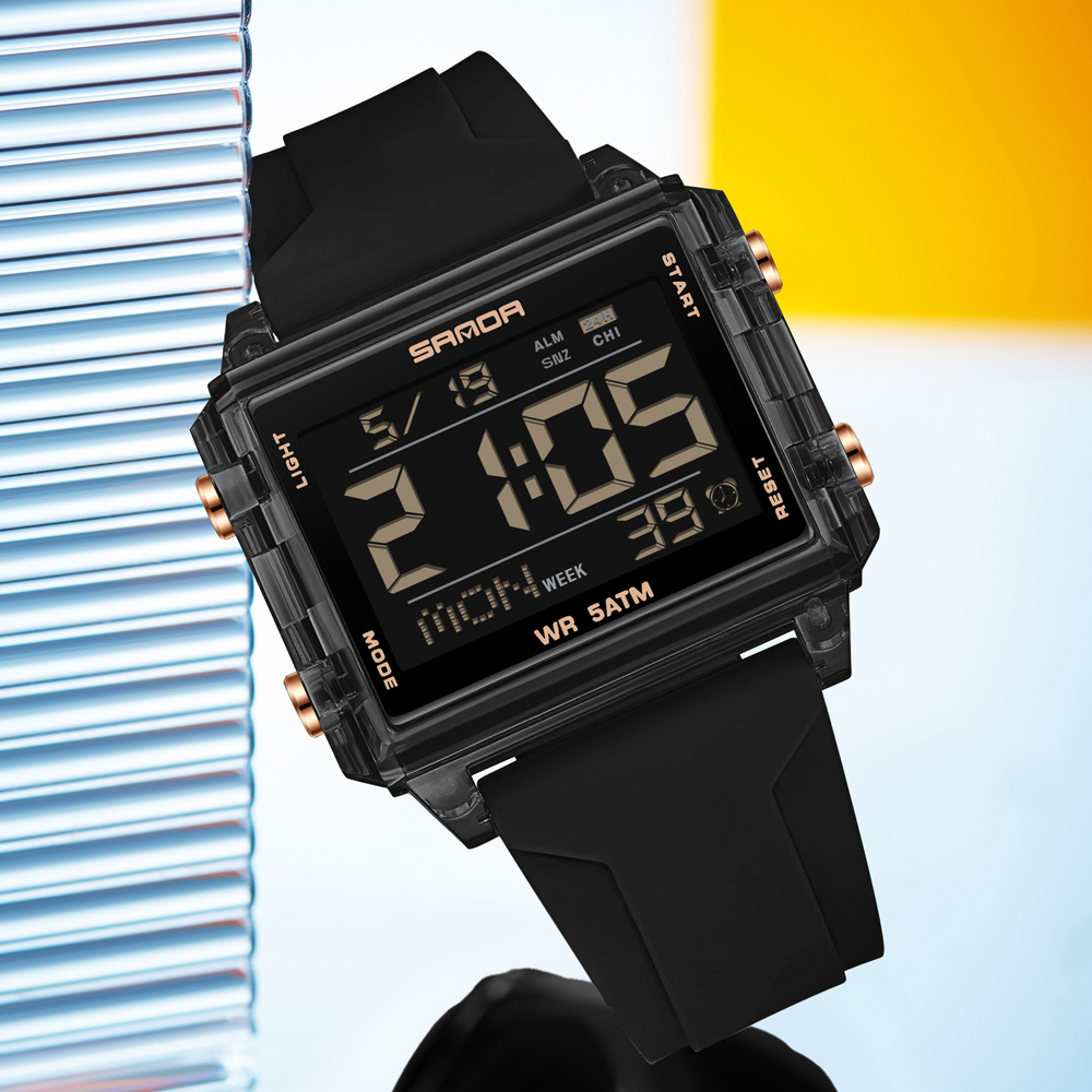 SANDA Brand Fashion LED Watch  - Luxury Watch Brands In World review and price