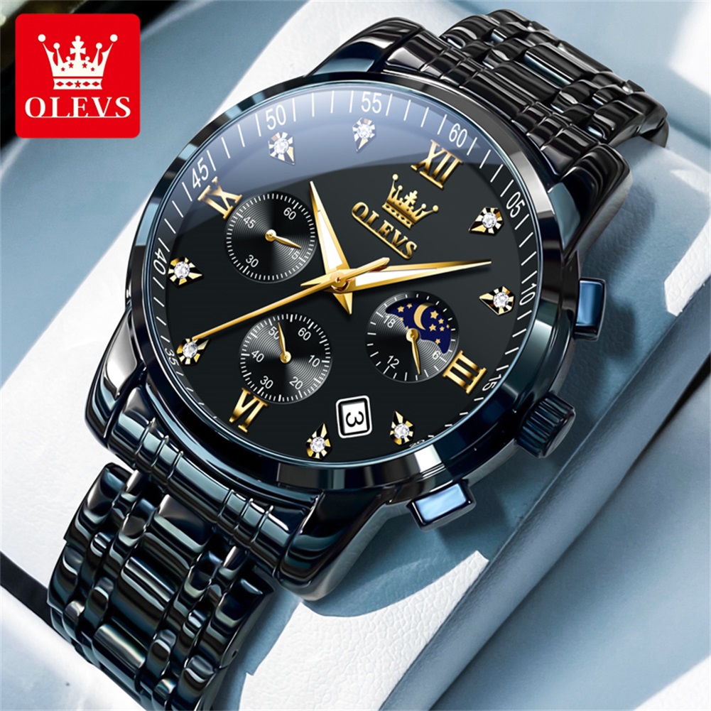 OLEVS Popular men's watches st - Luxury Watch Brand review and price