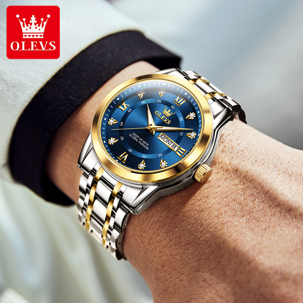 OLEVS Brand Fashion men's watc - Luxury Watch Brand review and price