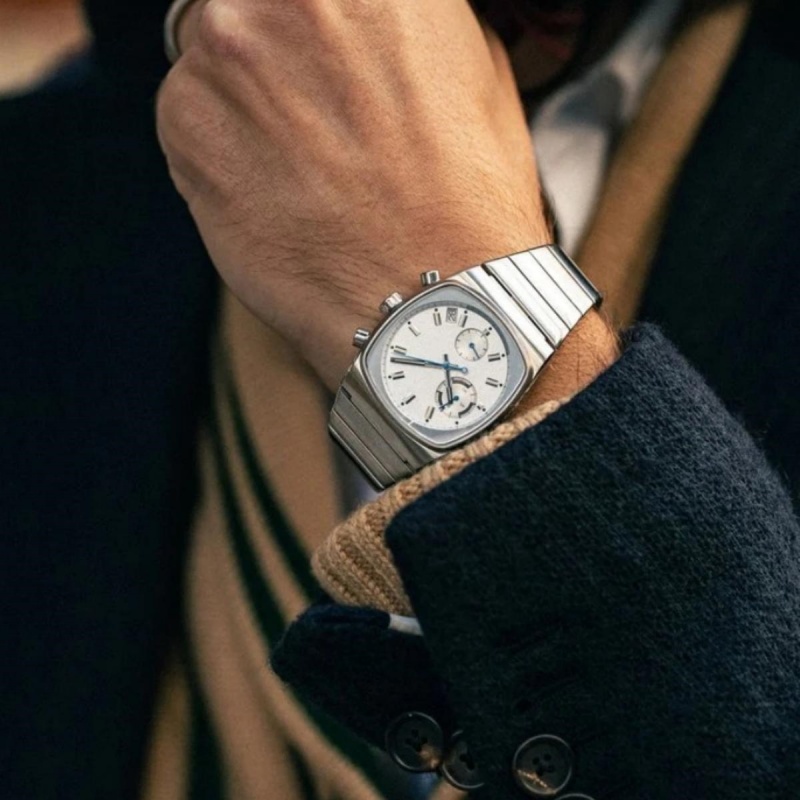 CILOA silver square sports wat - Luxury Watch Trends 2025 review and price