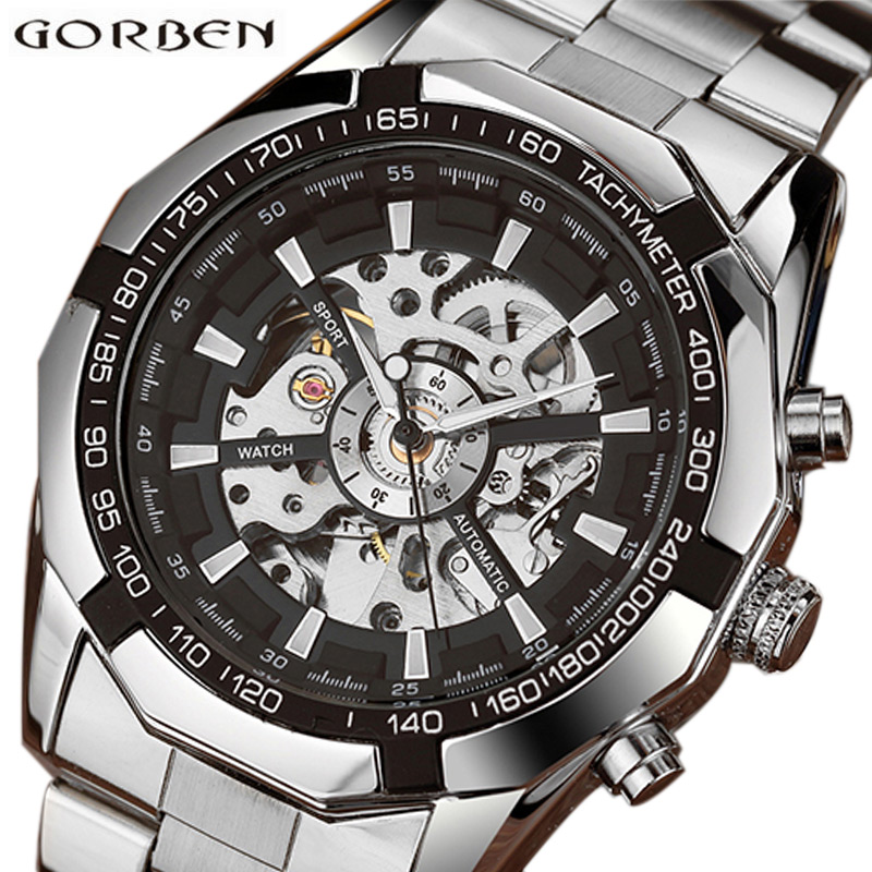 Skeleton Sports Automatic Stai - Luxury Watch From China review and price