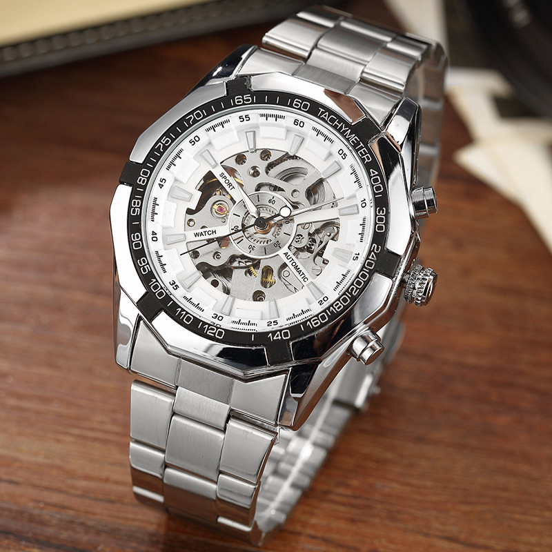 Skeleton Sports Automatic Stai - Luxury Watch From China review and price