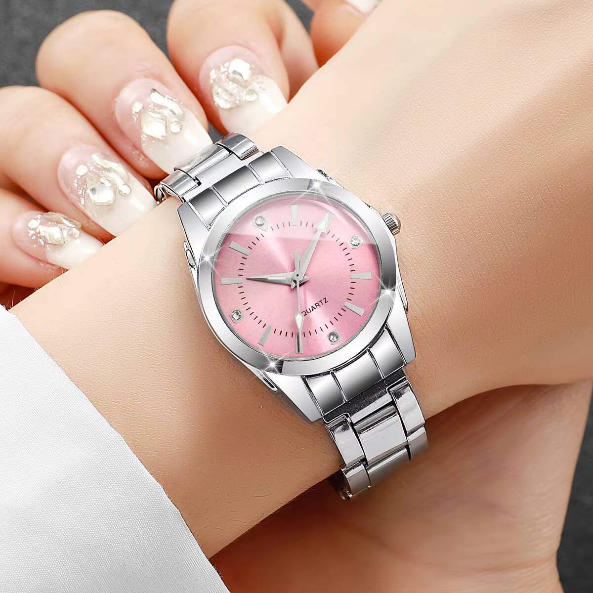 Luxury Rhinestone Women Watche - Luxury Watch Case Travel review and price