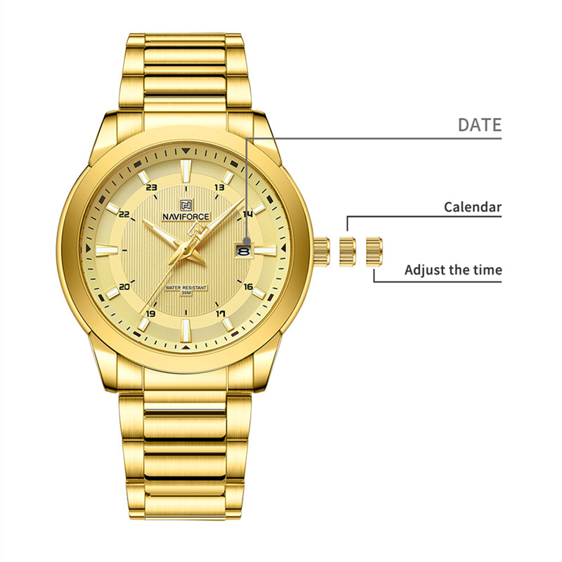2024 Top Brand NAVIFORCE Mens  - Luxury Watch Exhibition review and price