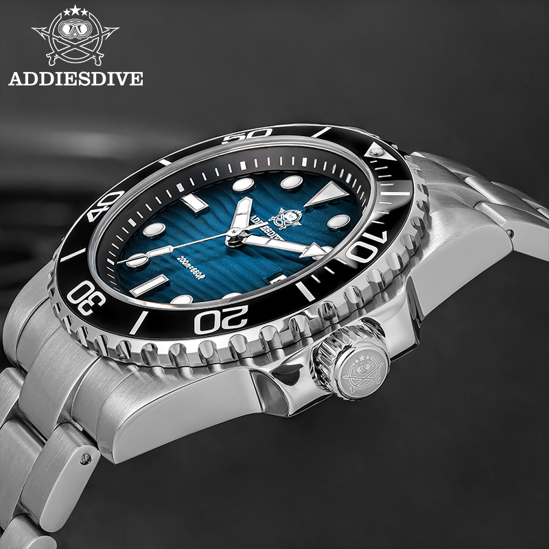 ADDIESDIVE Men's 2115 Quartz W - Luxury Watch Green review and price