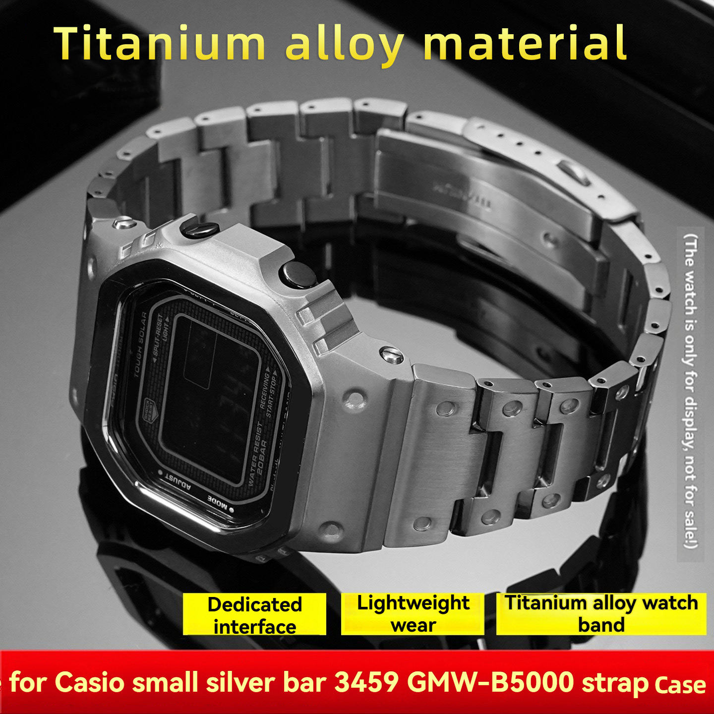 GMW-B5000 Titanium Alloy Mod K - Luxury Watch Casio review and price